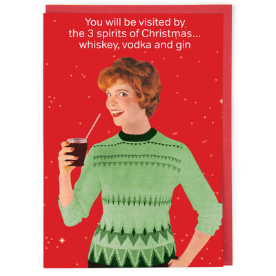 3 Spirits of Christmas Card