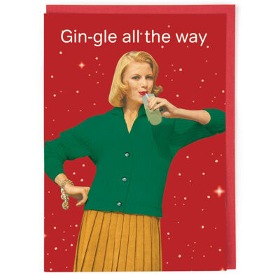 Gin-gle Christmas Card