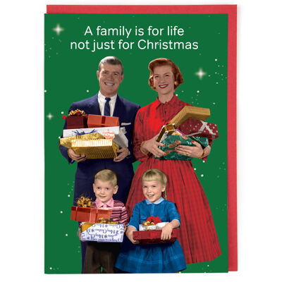 Family For Life Christmas Card