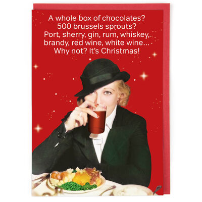 Why Not It's Xmas Christmas Card