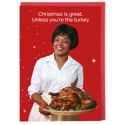 The Turkey Christmas Card