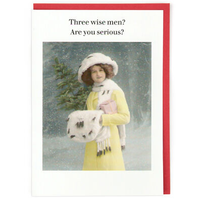 Three Wise Men Christmas Card