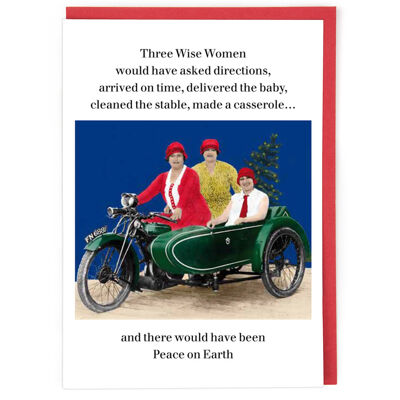 Three Wise Women Christmas Card