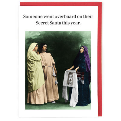 Secret Santa Christmas Card
