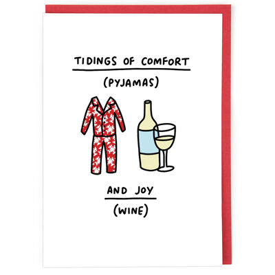 Comfort and Joy Christmas Card