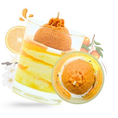 Monoi clementine gourmet candle