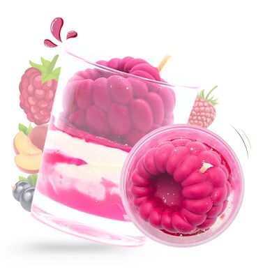 Exotic Raspberry Gourmet Candle