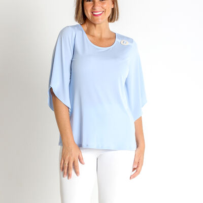 368490L CHEMISE EN MAILLE AVEC BOUCLE D'ÉPAULE