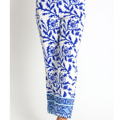 3600240 - PRINTED BORDER PANTS