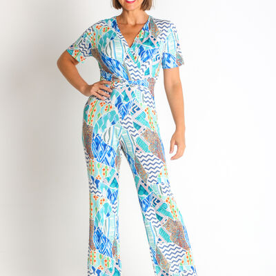 3671480 - SALOPETTE IN MAGLIA STAMPATA.RICICLO