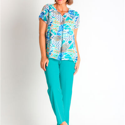 3671560 - BLOUSE IMPRIMÉE PLUMETI