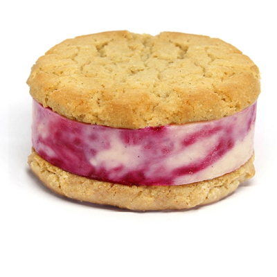 GELATO CON GIRELLA DI LAMPONI E PB & J