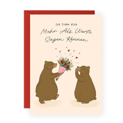 ICH LIEBE DICH Carte de crédit pour hommes et femmes