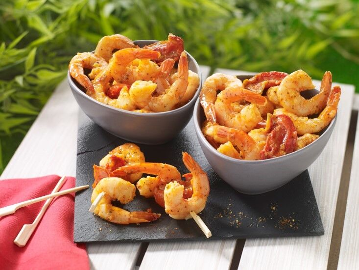 Achat GAMBAS AU CURRY DOUX en gros