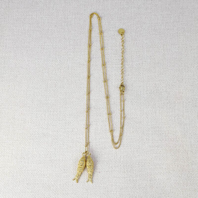 Collana in acciaio Morelle