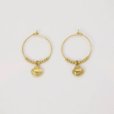 Pendientes de acero Monika-C