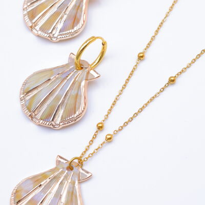 Stainless Steel Jewelry Set - BL187E