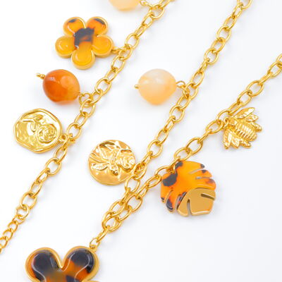 Parure de bijoux en acier inoxydable - J175E
