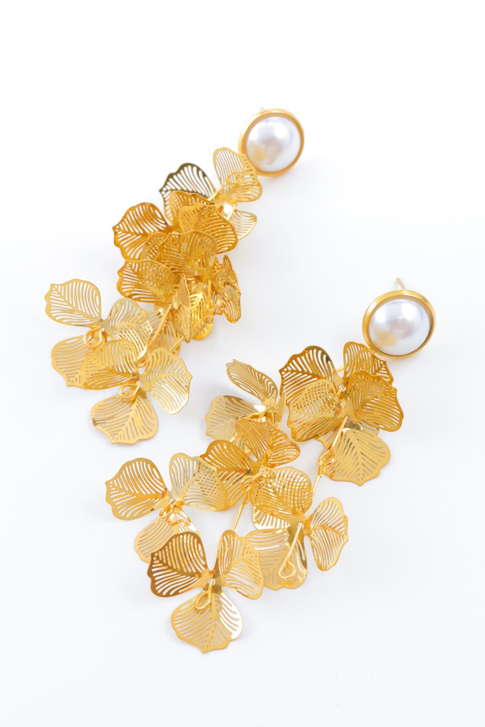 Boucles d'oreilles en acier inoxydable - J177