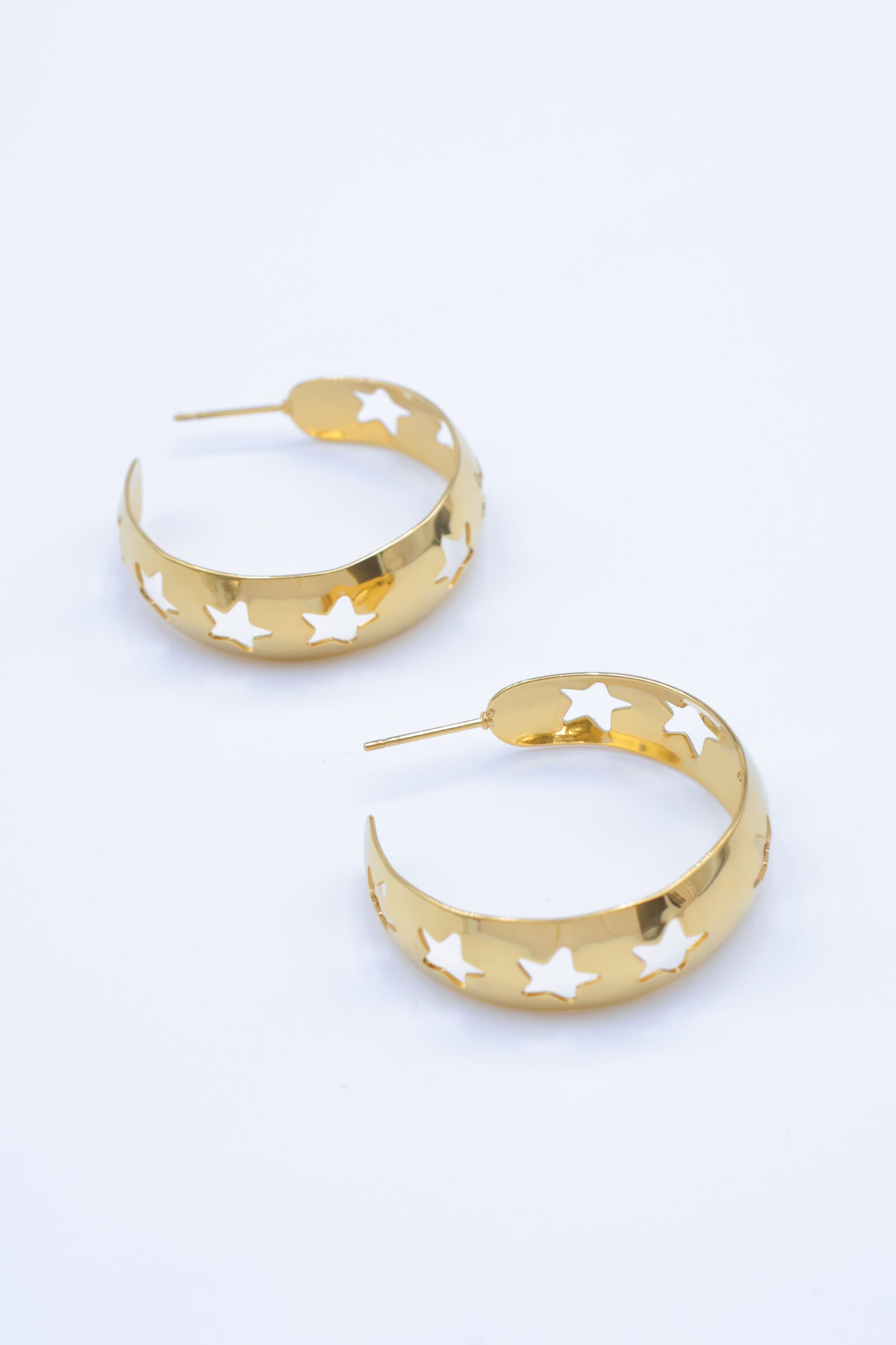 Orecchini a cerchio in acciaio inossidabile - Y205