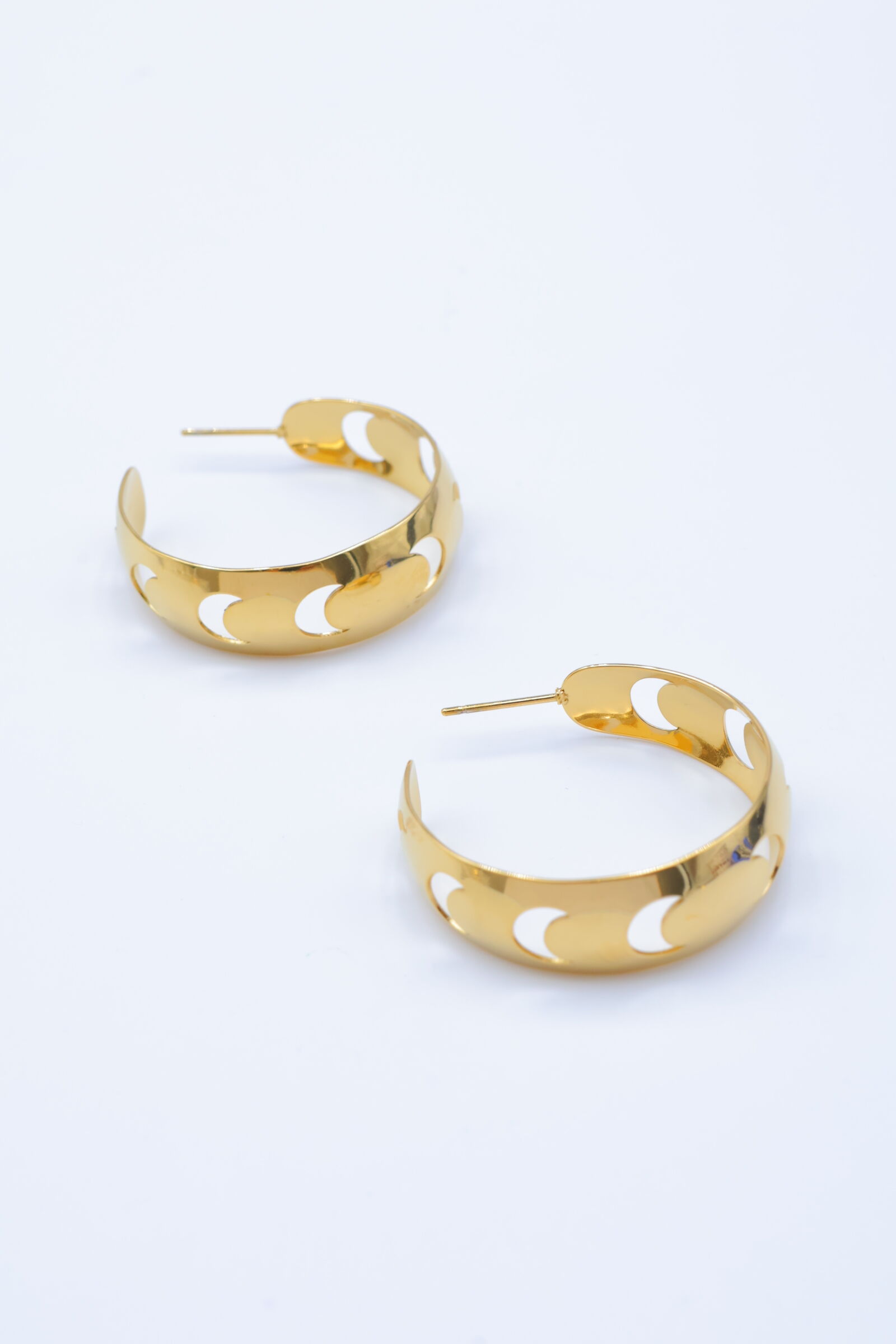 Orecchini a cerchio in acciaio inossidabile - Y206