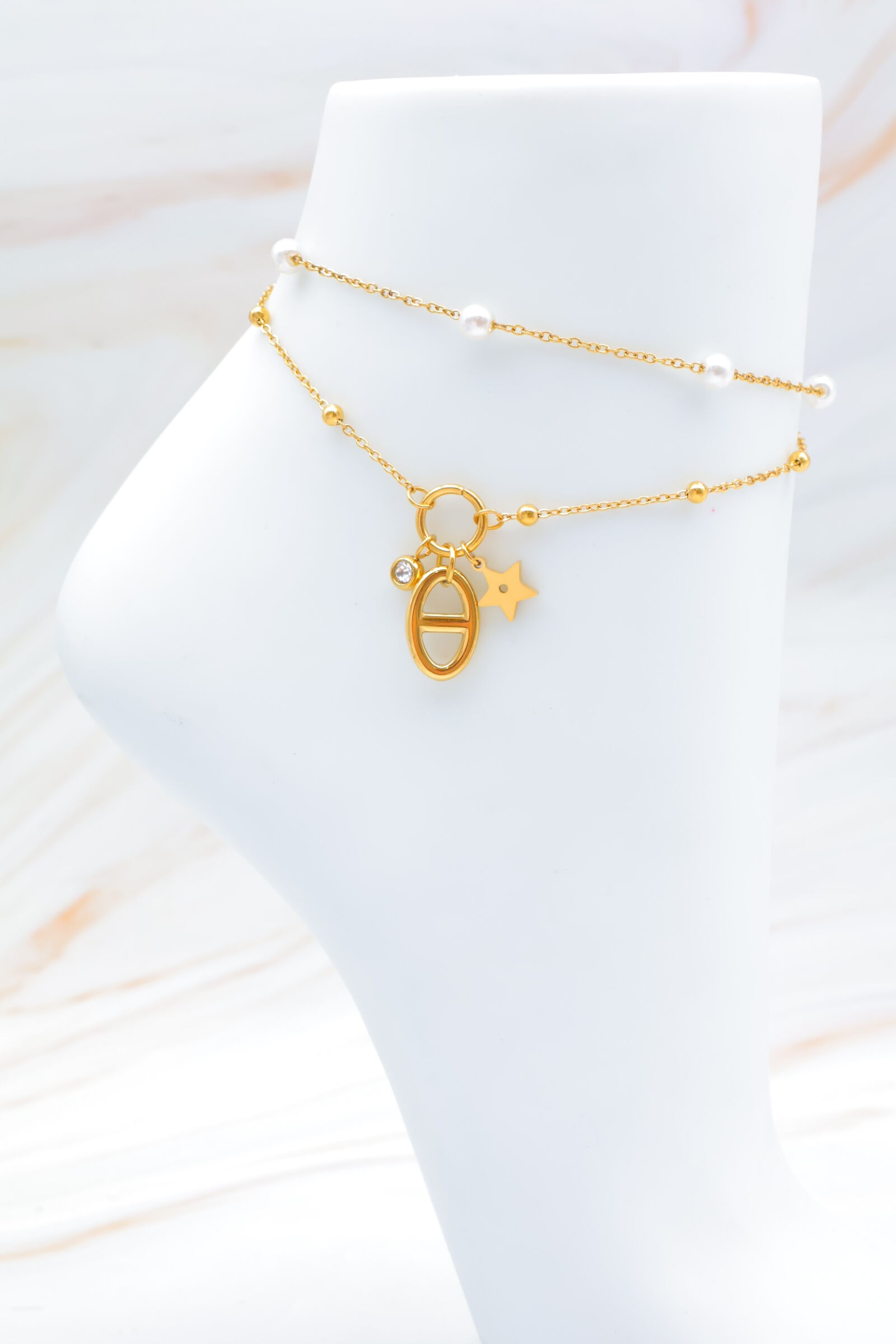 Chaîne de cheville en acier inoxydable - Z180