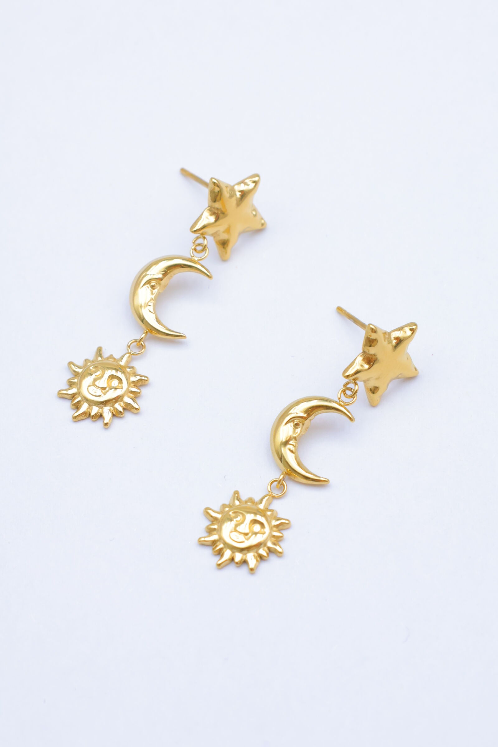 Boucles d'oreilles en acier inoxydable - E600(2)