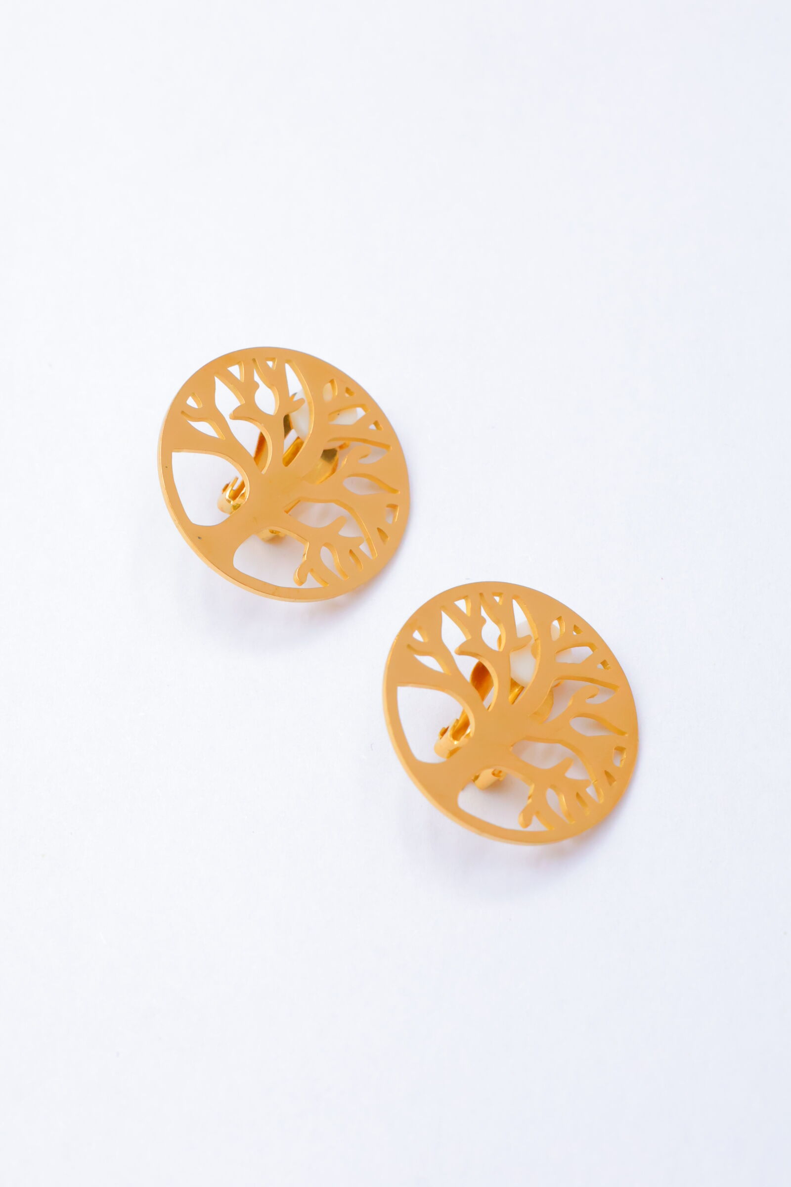 Boucles d'oreilles clips en acier inoxydable - G245