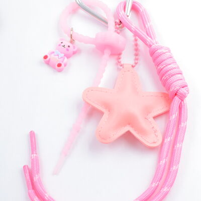 Portachiavi a forma di stella - KEYRING-09