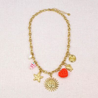 Collier en acier Poppla