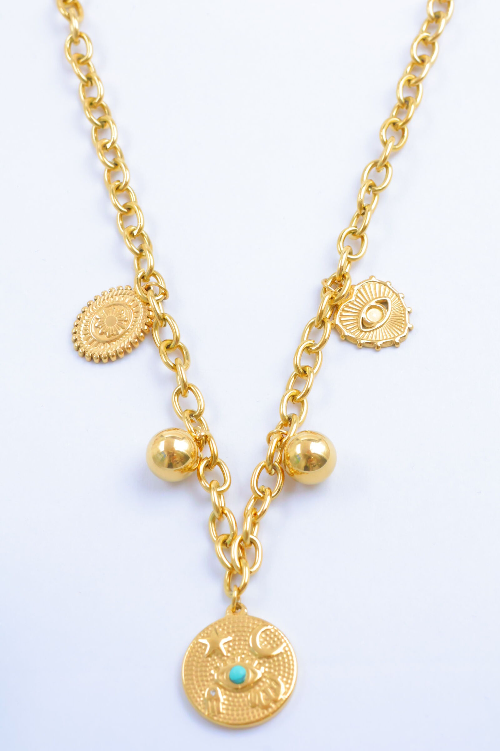 Edelstahl Halskette - Z174