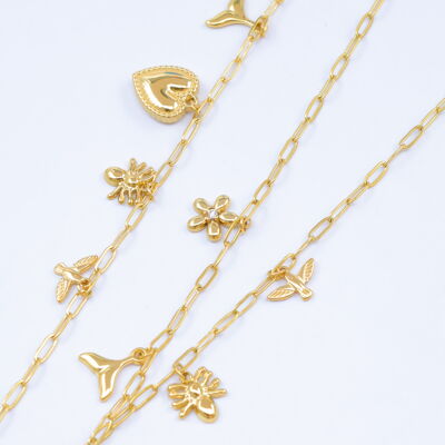Stainless Steel Jewelry Set - A1985E