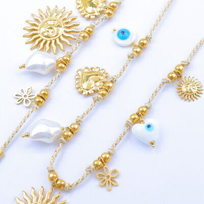 Parure de bijoux en acier inoxydable - A1989E
