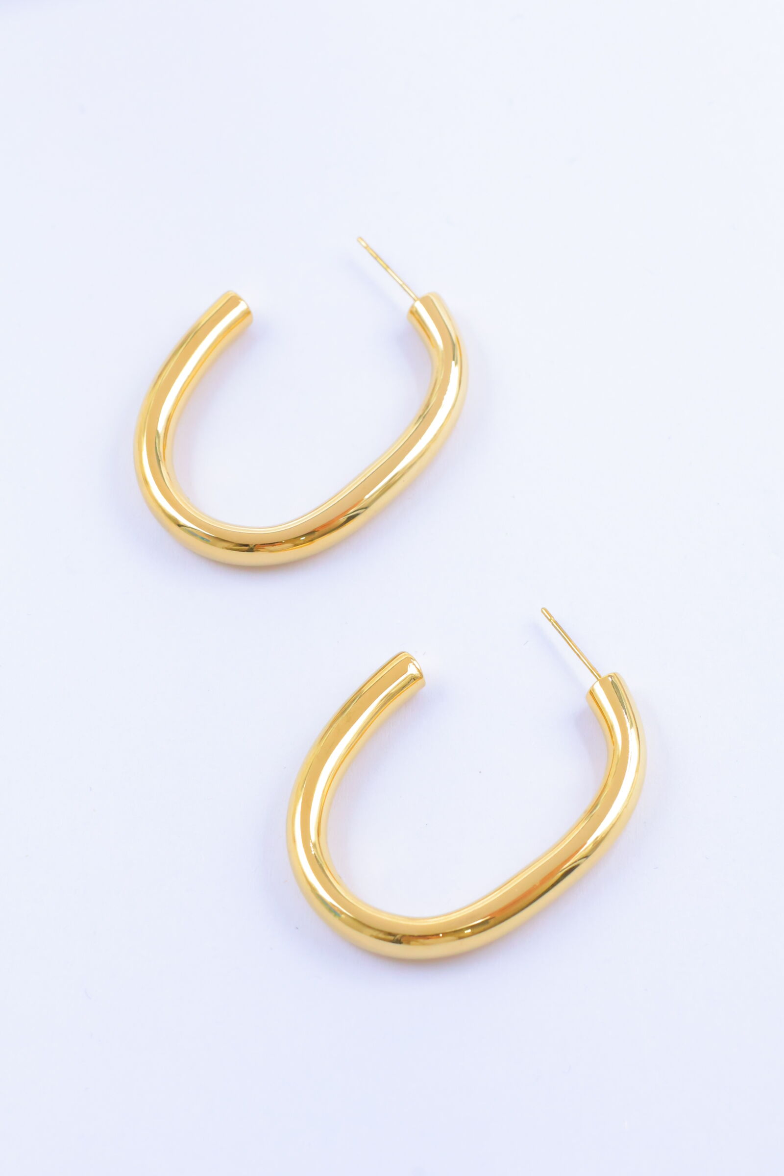 Orecchini a cerchio in acciaio inossidabile - A2000