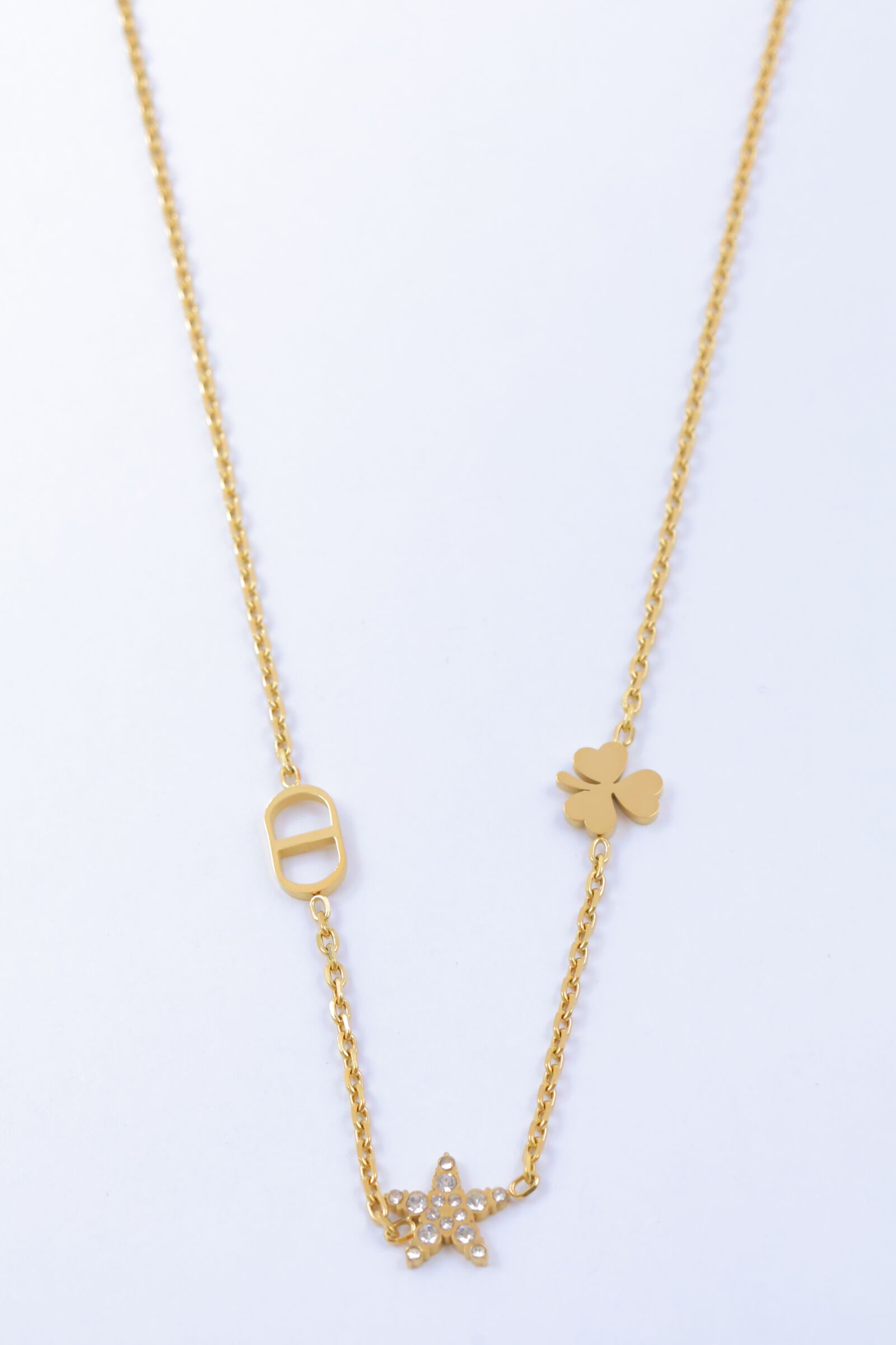 Edelstahl Halskette - E596