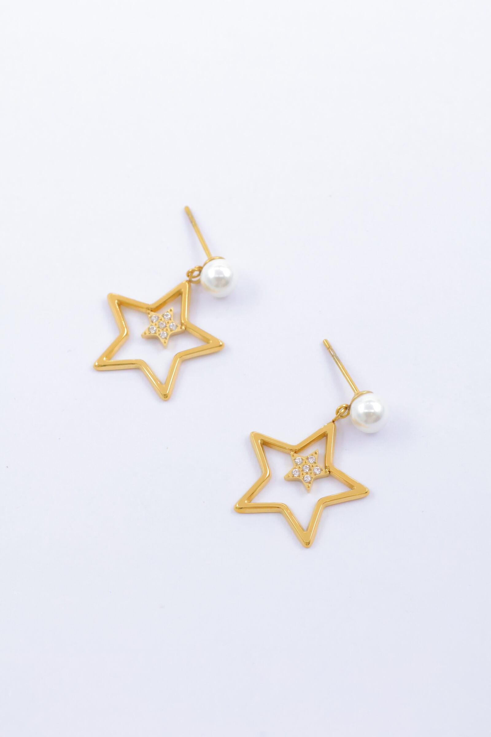 Edelstahl Ohrringe - E610