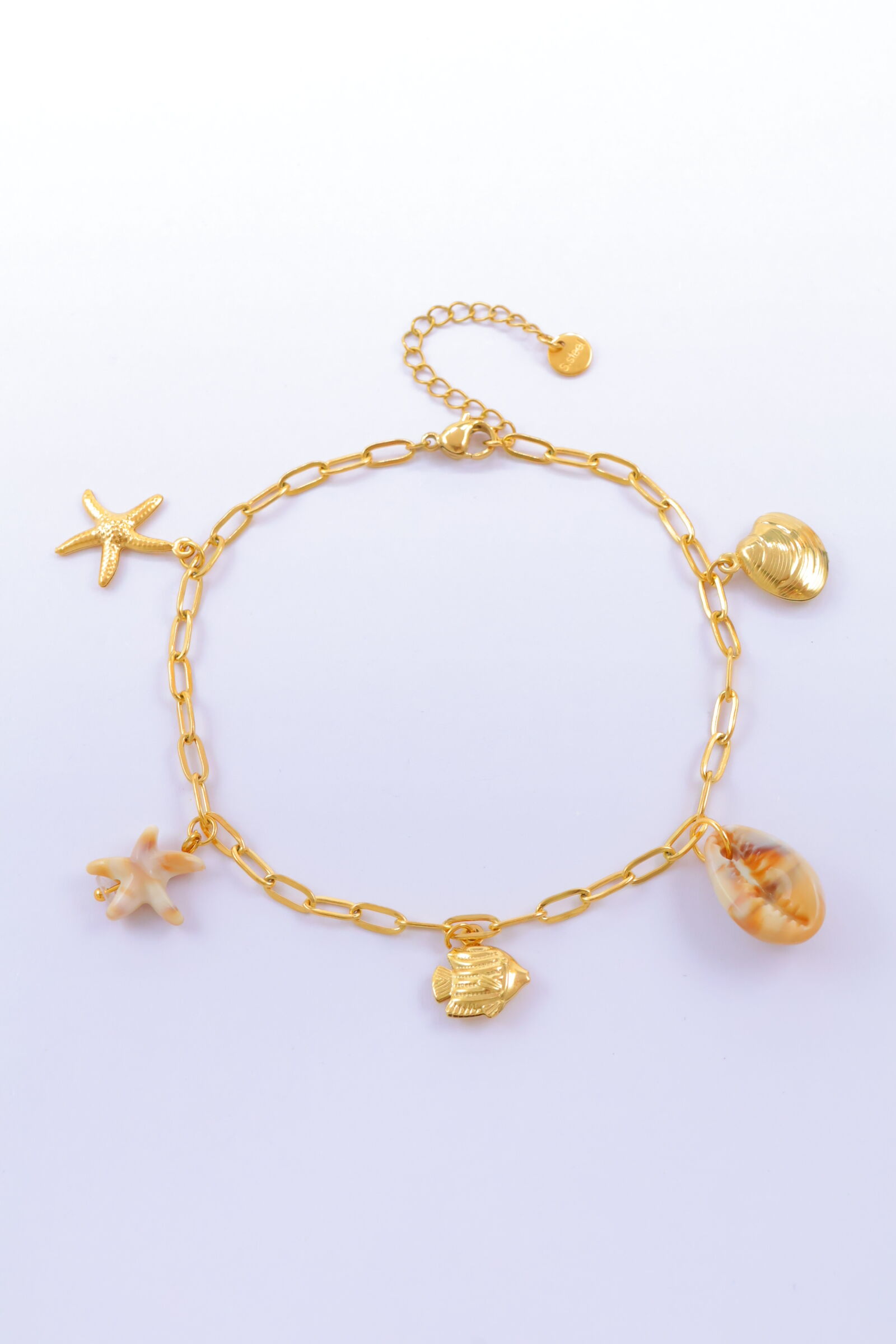 Fußkettchen aus Edelstahl - G235