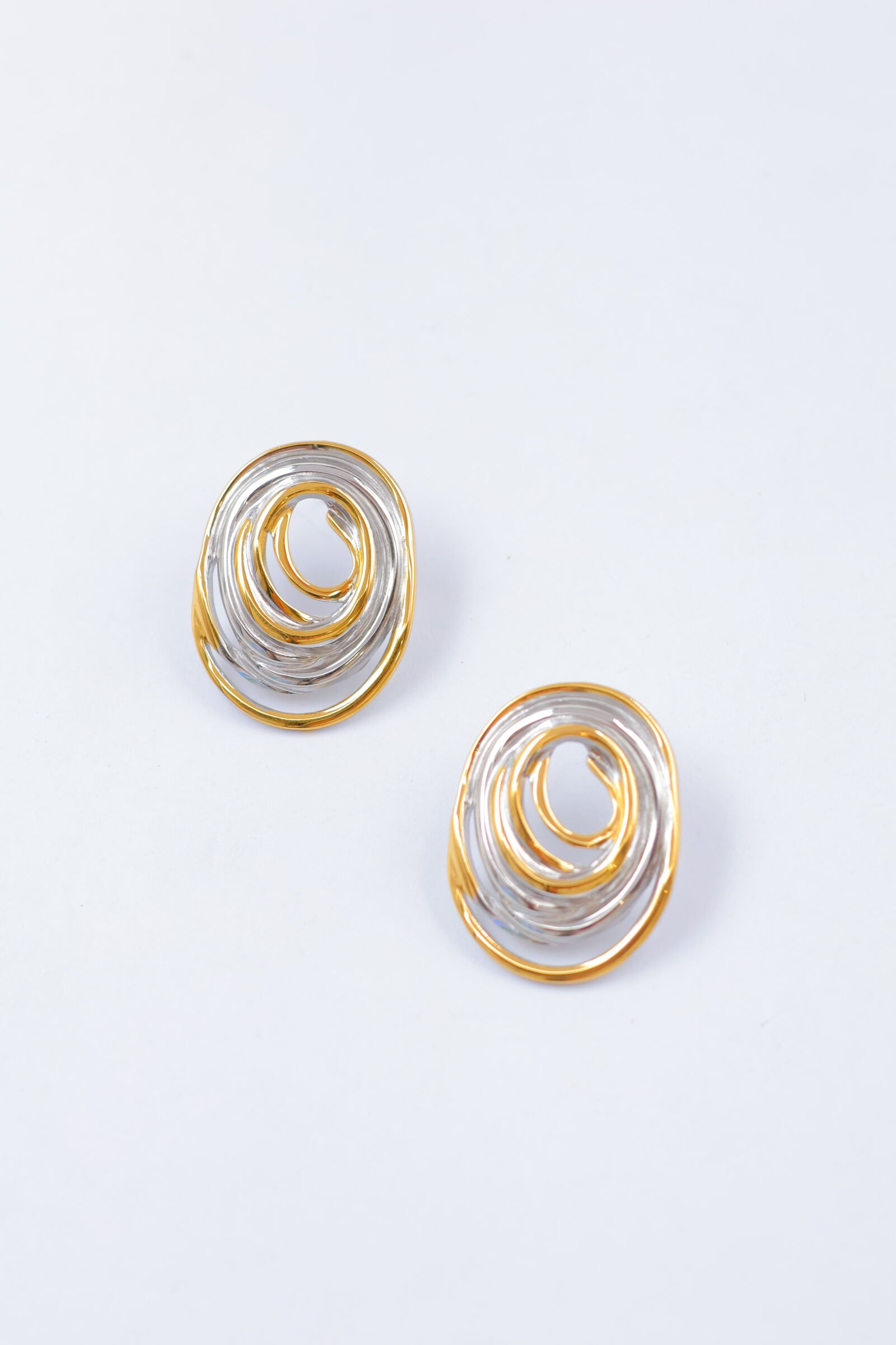 Edelstahl Ohrringe - V393