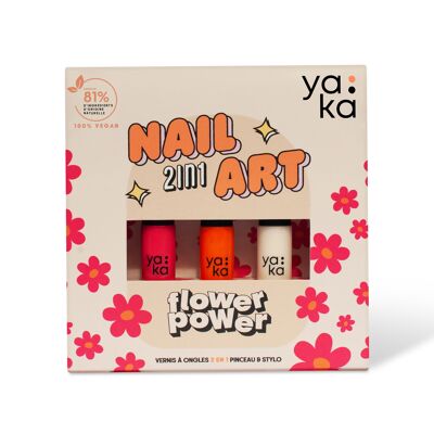 Flower Power Nail Art Set