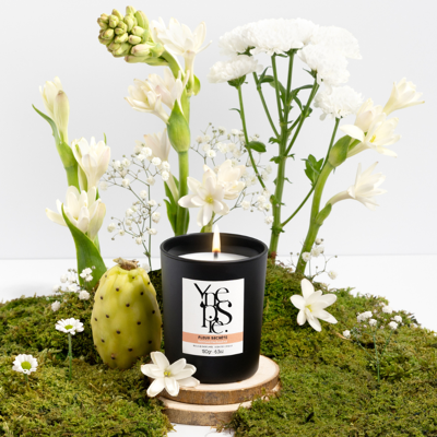 YNEPSIE FLEUR SECRETE Bougie parfumée 180g
