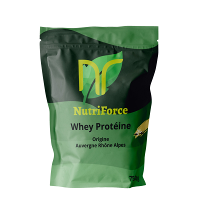 Whey Protéine - Origine Auvergne 100% - Vanille, 750g