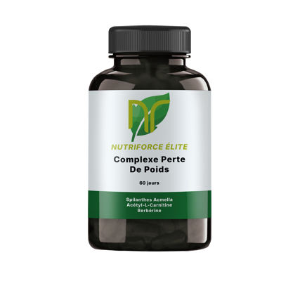 Complejo para bajar de peso - Fórmula natural con 4 plantas - 60 cápsulas