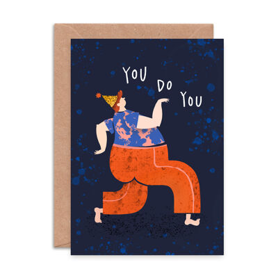 Biglietto di auguri singolo per te