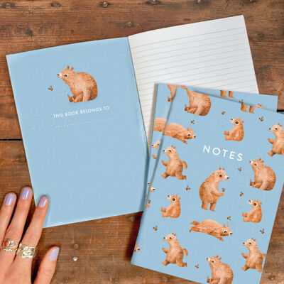 Cuaderno Oso A5