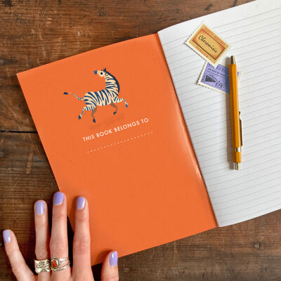 Cuaderno cebra A5