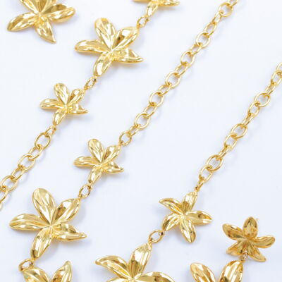 Conjunto de joyas de acero inoxidable - A1925E(2)