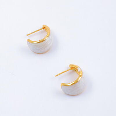 Boucles d'oreilles en acier inoxydable - G232(2)