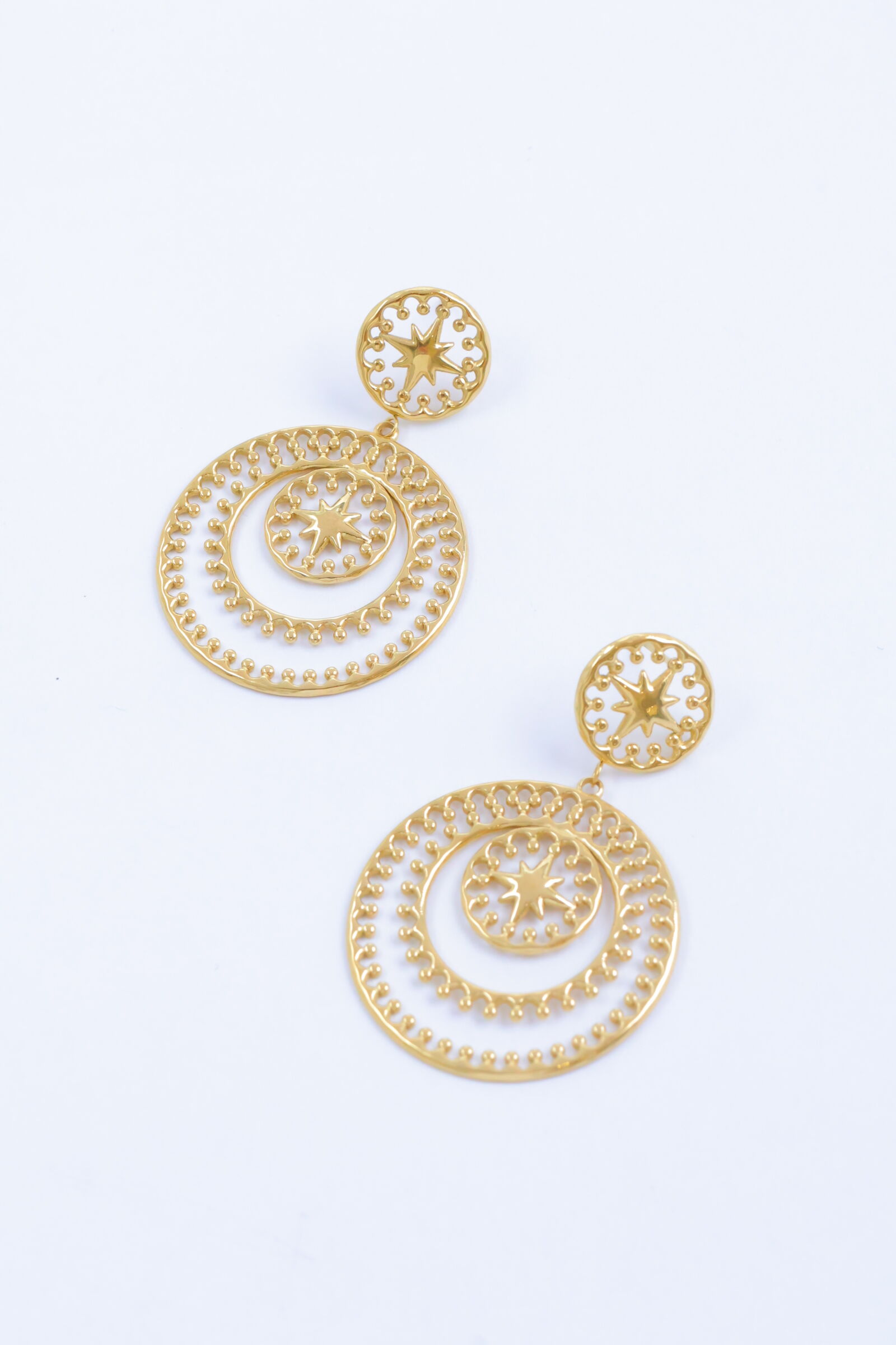 Edelstahl Ohrringe - E601