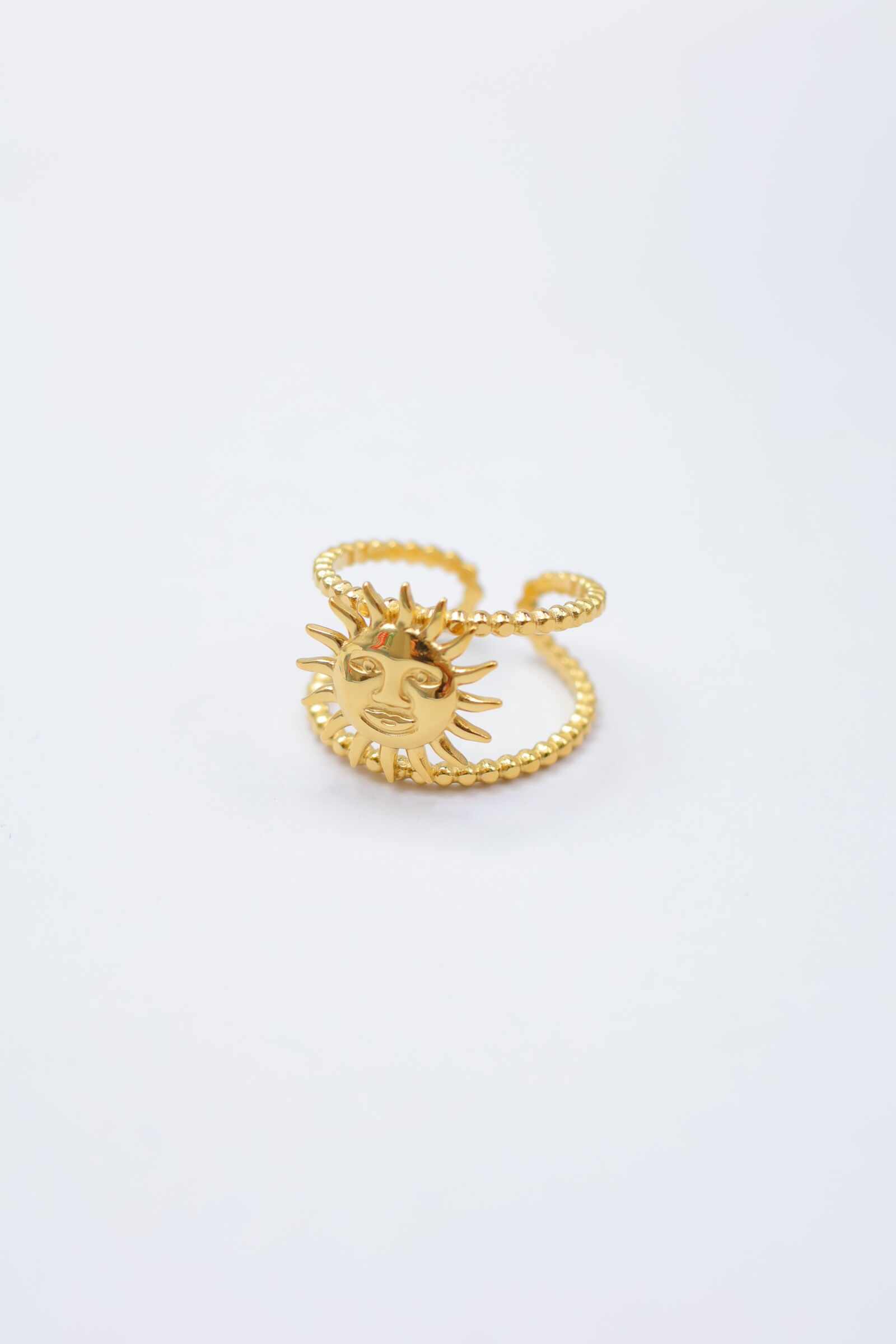 Verstellbarer Edelstahlring - E594