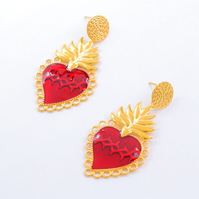Pendientes de acero inoxidable - BL162B